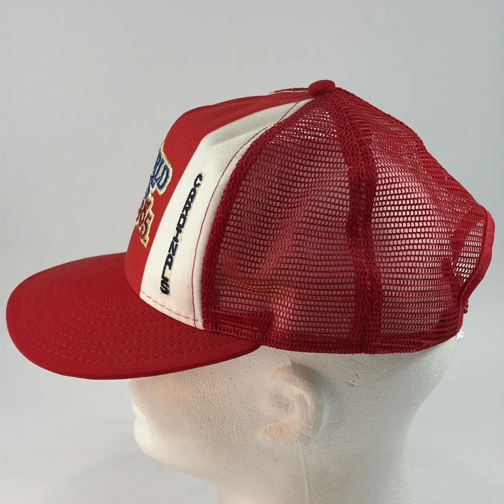 Vintage St. Louis Cardinals Hat Cap Snap Back World Series 1985 AJD Lucky Stripe